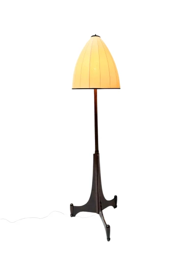 Art Deco Amsterdamse School Floor Lamp by C.H. Eckhart, 1920s